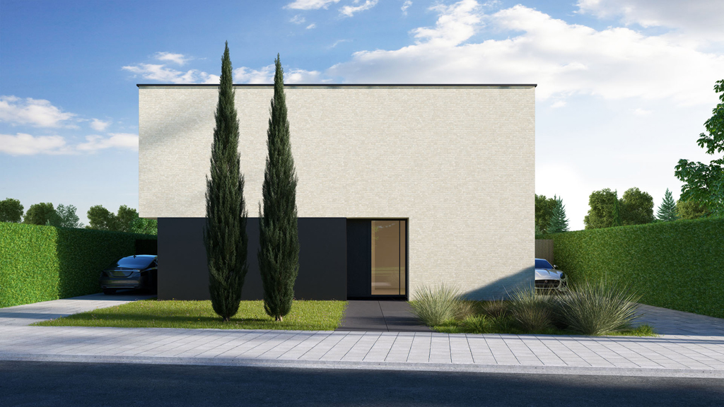 Referentiewoning Kompaktwonen Lommel Brouwerijstraat